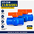 KIT 2 Registros Esfera PVC Soldável 50mm Azul P/ Irrigação - Imagem 2