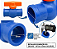 KIT 2 Registros Esfera PVC Soldável 50mm Azul P/ Irrigação - Imagem 4