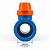 KIT 2 Registros Esfera PVC Soldável 50mm Azul P/ Irrigação - Imagem 6