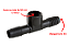 Te C/ Rosca Interna 3/4 Para Mang Pct C/ 25 Unid - Imagem 2