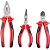 JOGO ALICATE COM 3PCS R 28001004 UNIV/CORT/BICO GEDORE RED - Imagem 2
