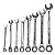 JOGO CHAVE COMBINADA CATRACA 6PCS SPEEDY ST09033G SATA - Imagem 3