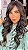WIG BRENDA PRETA COM MECHAS - Imagem 4