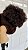 APLIQUE AFRO PUFF CASTANHO - Imagem 1