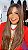 WIG MELINA CHOCOLATE COM MECHAS - Imagem 1