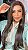 LACE LUIZA CASTANHO COM MECHAS - Imagem 1