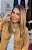 LACE FRONT INEZ LOIRO ESCURO LINHA AMERICANA TOPO 13X6 - Imagem 3