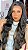 LACE SEREIA CASTANHO ESCURO COM MECHAS TOPO 13X2 - Imagem 1