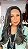 LACE FRONT MEL PRETO COM MECHAS - Imagem 3