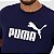 Camiseta Puma Masculina Essentials Big Logo - Azul Marinho - Imagem 4