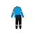 Agasalho Puma Masculino Team Rise Tracksuit - Azul/Preto - Imagem 4