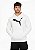 Moletom Puma Masculino Big Cat Logo Hoodie- Branco - Imagem 1