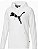 Moletom Puma Masculino Big Cat Logo Hoodie- Branco - Imagem 4