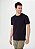 Camiseta Hering Masculina slim em ribana orla - Preta - Imagem 1