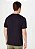 Camiseta Hering Masculina slim em ribana orla - Preta - Imagem 3