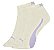 Meias Puma Feminina Sapatilha Esportiva- Kit com 3 pares- Branca/Creme /Rosa 34 a 39 - Imagem 4