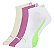 Meias Puma Feminina Sapatilha Esportiva- Kit com 3 pares- Branca/Creme /Rosa 34 a 39 - Imagem 1