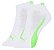 Meias Puma Feminina Sapatilha Esportiva- Kit com 3 pares- Branca/Creme /Rosa 34 a 39 - Imagem 2