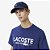 Camiseta Lacoste Masculina Classic Fit- Azul  TH6541 - Imagem 3