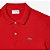 Polo Lacoste Masculina  Regular Fit - Vermelha  DH2050 - Imagem 2