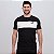 Camiseta Puma Masculina Ess Block Tee- Preta/Branca - Imagem 1