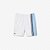 Bermuda Lacoste  Masculina Regular Fit Recycled Fiber - Branca/azul GH1081 - Imagem 1