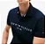 Polo Tommy Hilfiger Masculina Es.t 1985- Azul Marinho - Imagem 2
