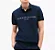 Polo Tommy Hilfiger Masculina Es.t 1985- Azul Marinho - Imagem 1