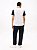 Camiseta Masculina Tommy Hilfiger Logo- Branca + Vermelha - Imagem 3
