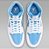 Tênis Nike Masculino Jordan 1 Mid - Azul/branco FZ3933 - Imagem 3