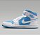 Tênis Nike Masculino Jordan 1 Mid - Azul/branco FZ3933 - Imagem 1