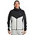 Moletom Nike Masculino Sportswear Tech Fleece- Preto/ Cinza HV0949 - Imagem 1