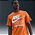 Camiseta Nike Masculina Sportswear 6MO Futura - Laranja HQ9157893 - Imagem 1