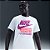 Camiseta Nike Masculina Sportswear 6MO Futura - Branca/roxo HQ9157101 - Imagem 1