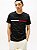 Camiseta Tommy Hilfiger Masculina Flag Stripe - Preta 78JA523 - Imagem 1