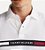 Polo Tommy Hilfiger Masculina Regular  Fit Chest Insert Logo - Branca  XM04382 - Imagem 2