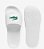 Chinelo  Lacoste Masculino Serve Slide  0.0 - Branco - Imagem 1