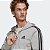 Moletom Adidas Masculino Essentials 3-Stripes - Cinza - Imagem 2