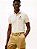 Polo Tommy Hilfiger  Masculina Regular Fit Rowing Crew Logo - Creme XM05644 - Imagem 1