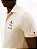 Polo Tommy Hilfiger  Masculina Regular Fit Rowing Crew Logo - Creme XM05644 - Imagem 2