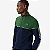Moletom Lacoste Masculino Colour Block-Verde/Azul Marinho SH4751802 - Imagem 2