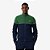 Moletom Lacoste Masculino Colour Block-Verde/Azul Marinho SH4751802 - Imagem 1