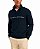 Moletom Masculino Tommy Hilfiger  Logo French Rib Zip - Azul Marinho - Imagem 1