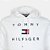Moletom Masculino Tommy Hilfiger  Long Sleve Stacked Logo- Branco  78J3820 - Imagem 2