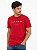 Camiseta Tommy Hilfiger Masculina  Bandeira Nautica- Vermelha XM07430 - Imagem 1