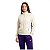 Agasalho Feminino Mizuno Root III-Bege/Roxo MIFST6411 - Imagem 1