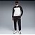 Agasalho Puma Masculino Poly Colorblock Branco/Preto - Imagem 1