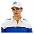 Boné Masculino Tommy Hilfiger Script Soft - Branco e Azul - Imagem 1