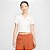Camisa Polo Nike Feminina W NSW Essntl SS Cropped- Off White - DV7884 - Imagem 1
