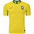 Camiseta Masculina Nike Seleção Brasileira Versão Jogador (corte justo) - Amarela CD7969 - Imagem 1